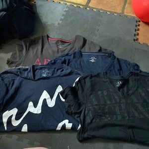 lot of Armani shirts